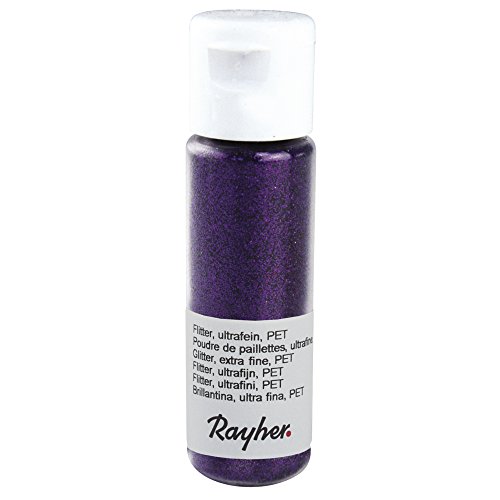 Rayher 39420318 Gingillo, Ultrafein, Pet, Flã ¤ Schchen 20 Ml, Purple Velv