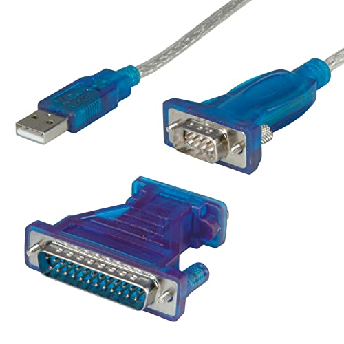 Value - Cavo Convertitore Da Usb A Seriale, 1,8 M