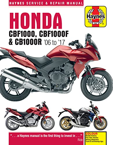 Honda Cbf1000 & Cbr1000R Service And Repair Manual: (2006 To 2017) (Superbike Service And Repair Manual)