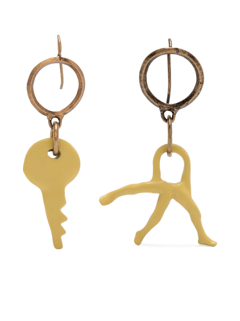 Fabiana Filippi x Benni Bosetto Charms earrings - Oro