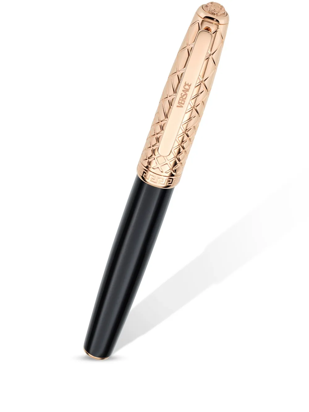 Versace gold plated roller pen - Nero