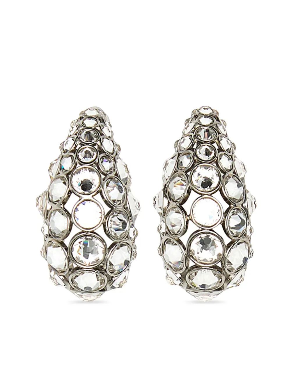 Valentino Garavani Pineapple earrings - Argento