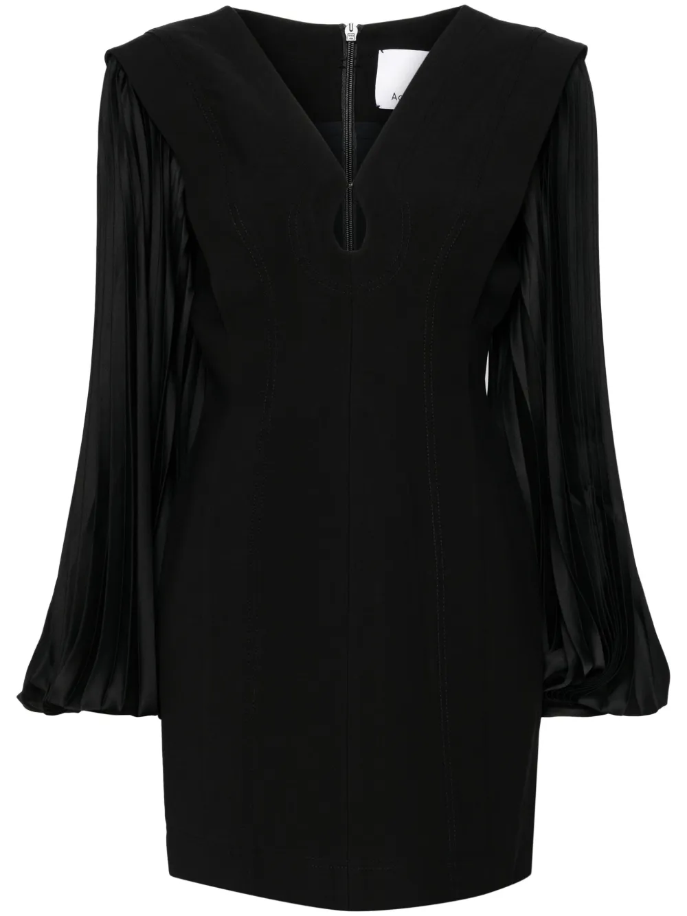 Acler Theodore mini dress - Nero