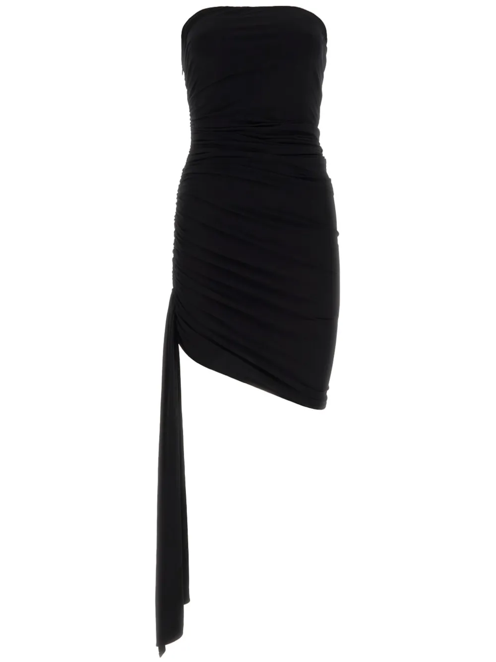 Magda Butrym ruched mini dress - Nero