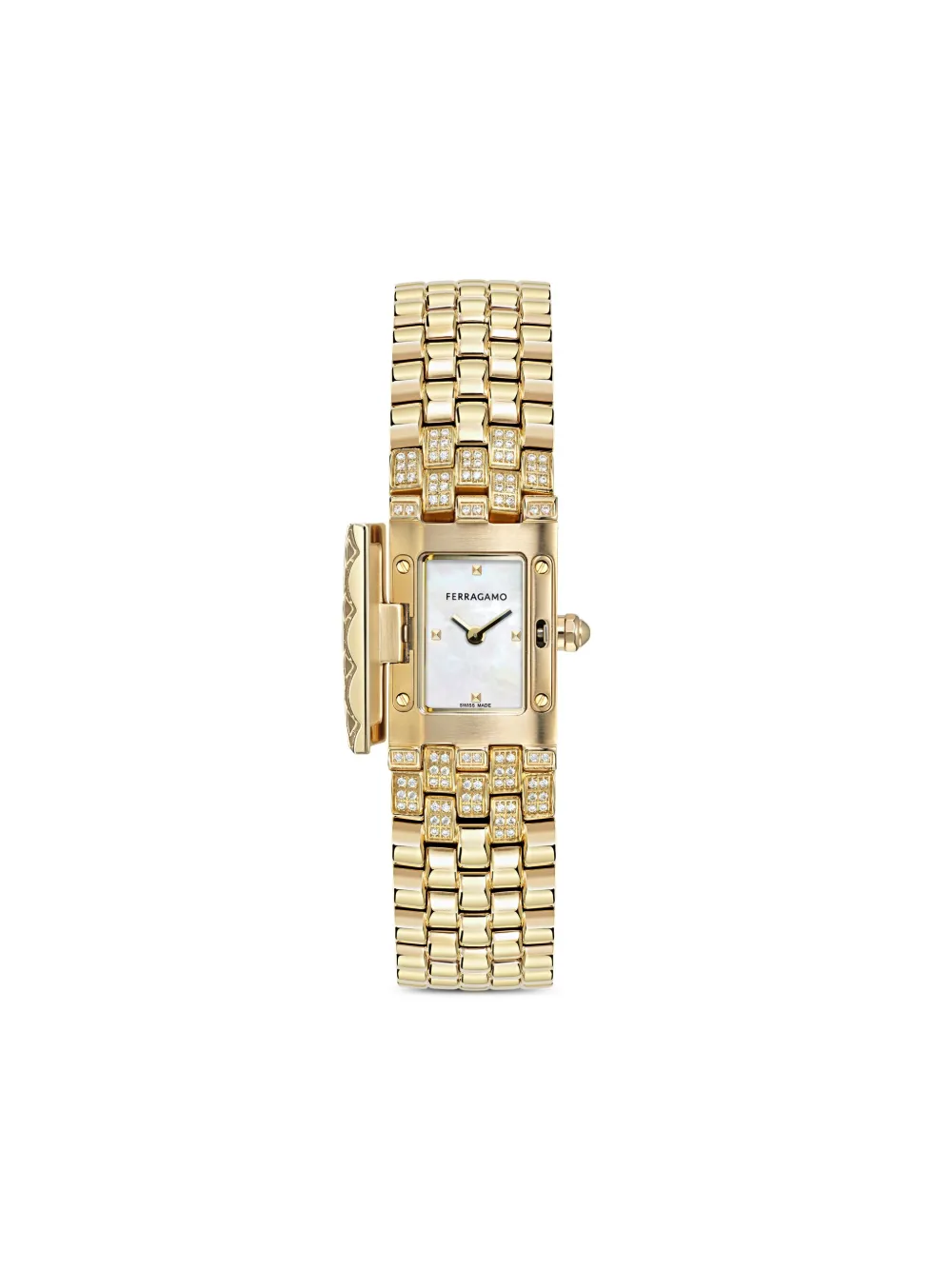 Ferragamo Ronda Secret 18mm - Bianco
