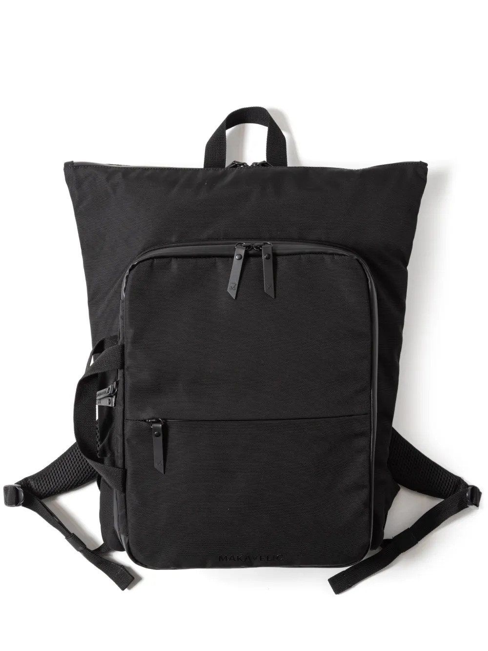 Makavelic padded zip backpack - Nero