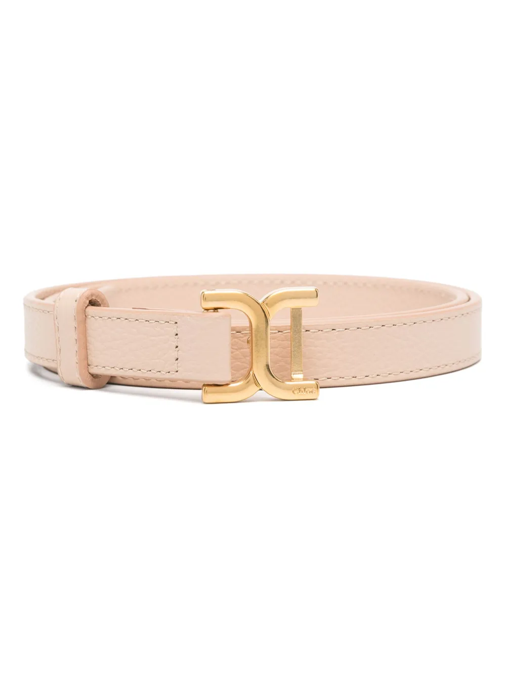 Chloé Triomphe-buckle belt - Rosa