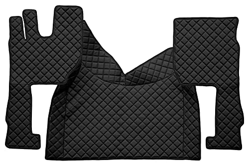 F-Core Copricofani Camion Compatibile Per Volvo Fh 4 01.13-12.19 Fh 5 01.20- Automat Nero
