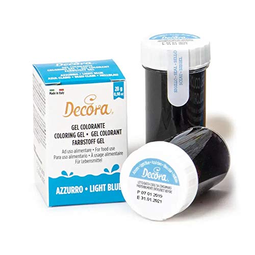 Decora Icing Colouring Gel 28G Light Blue