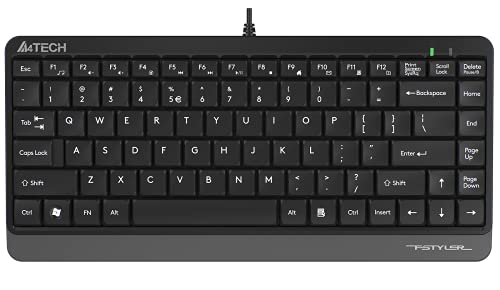 A4 Tech Keyboard Fstyler Fk11 Gray A4Tkla46787