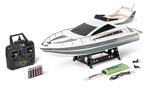 Carson 500108045 Speed Yacht 2.4G 100% Rtr – Barca Telecomandata Rc, Barca Telecomandata Per Bambini E Adulti, Telecomando Incluso