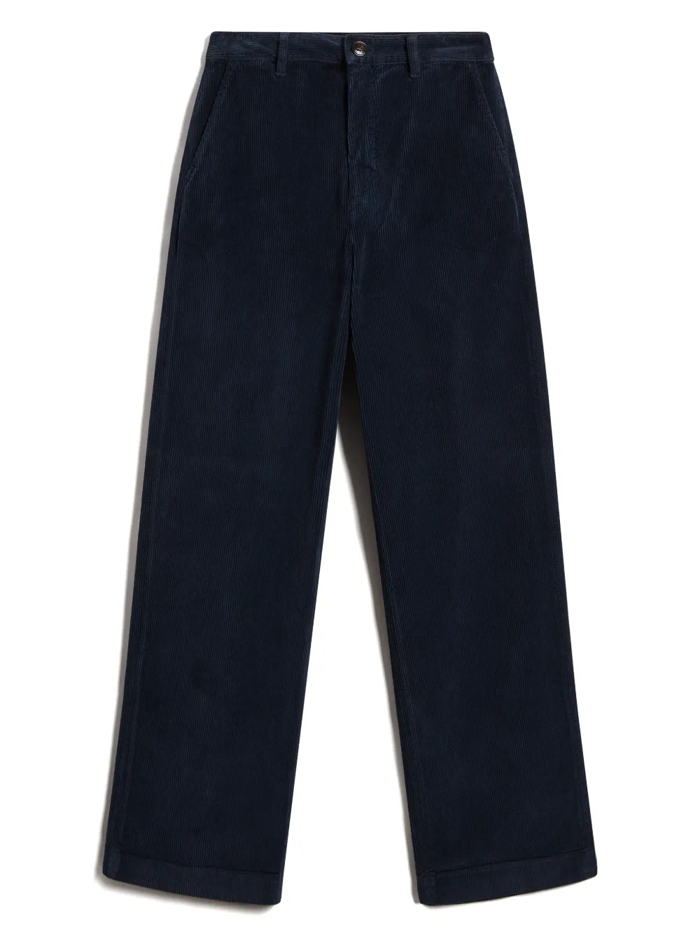 Woolrich corduroy straight-leg pants - Blu