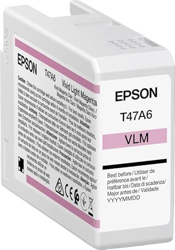 Epson Ink Cart., Viv Light Mag. T 47A60N 50Ml Ultrachrome Pro 10