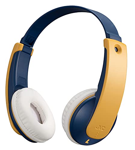 Jvc Ha-Kd10W Headphones Wireless Head-Band Music Bluetooth Blue Yellow
