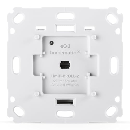 Homematic Ip Hmip-Broll Trasmettitore Bianco Accessorio Saracinesca/Persiana