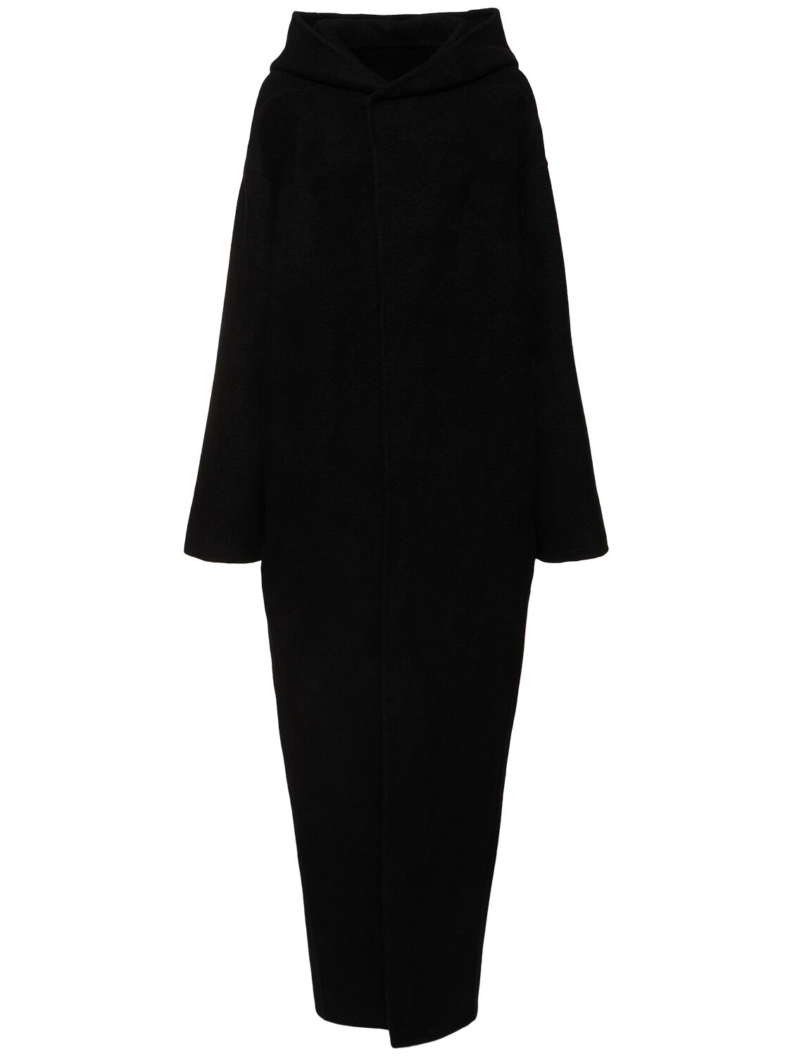 Hooded Cashmere Long Coat