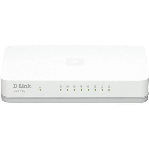 D-Link Go-Sw-8G Netzwerk Switch 8 Port 1 Gbit/S