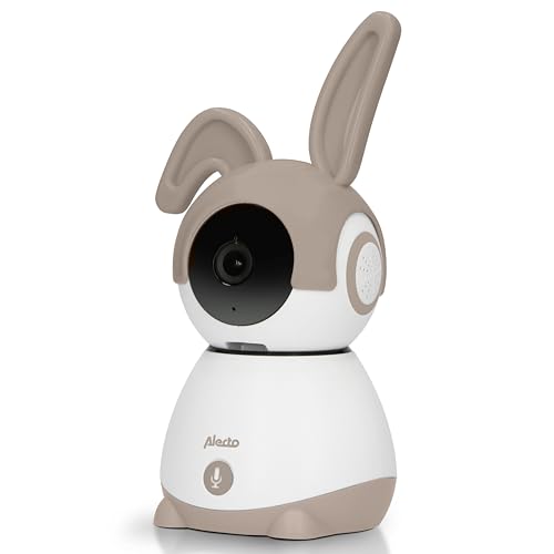 Alecto Smartbaby10Be Video Baby Monitor Con Fotocamera E Wifi/Wlan Con Visione Notturna - Per Casa E In Viaggio - Babyfono Con Citofono E Controllabil