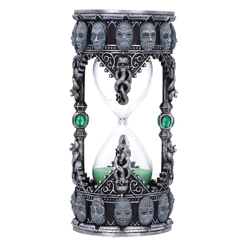 Nemesis Now Clessidra A Sabbia, Resina, Argento, 18 Cm