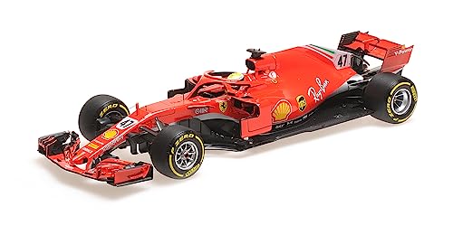 Bbr Models Bbr 211847 - Ferrar. Sf71H Mick Schumacher Testing Fiorano January 2021 - Scala 1/18 - Modello Da Collezione