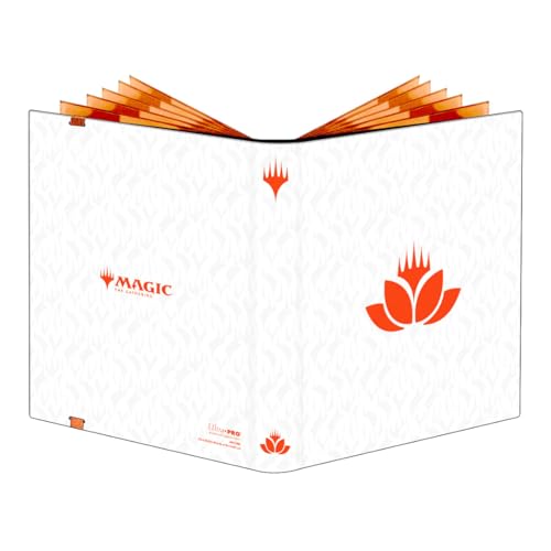 Ultra Pro - Mana 8 9 Tasche Pro-Binder - Lotus For Magic: The Gathering, Contiene E Protegge 360 Carte Di Dimensioni Standard, Edizione Da Collezione