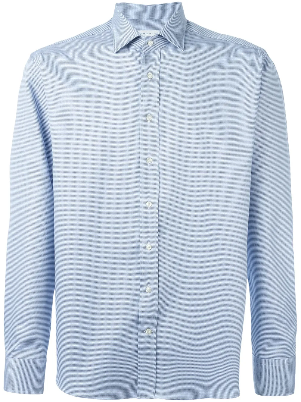 ETRO fine stripe shirt - Blu