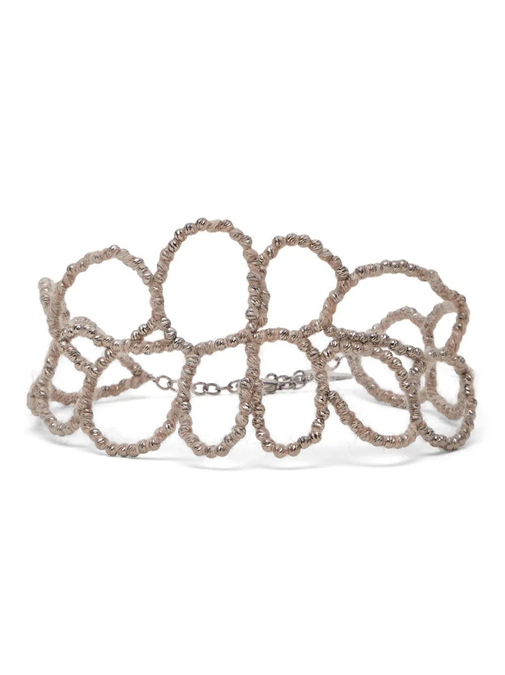 Brunello Cucinelli Ramage choker - Argento
