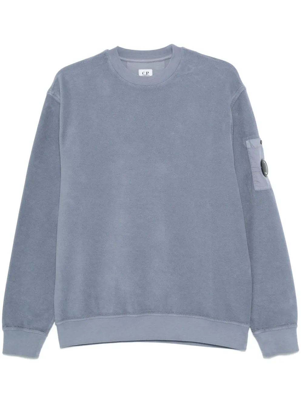 C.P. Company Lens-detail sweatshirt - Blu