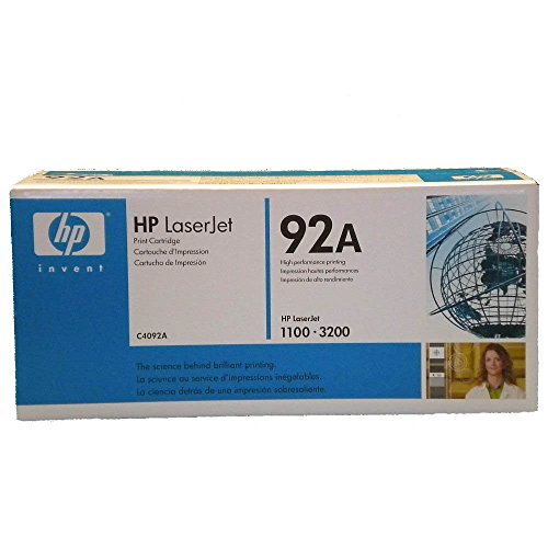 Hp 92A - Toner Per Stampanti Laser, 2500 Pagine, Laser, 10-32,5 °C, 10-90%, -20-40 °C