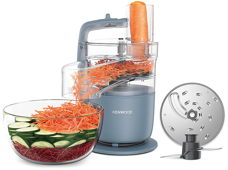 Kenwood Multipro Go Fdp22.130Gy Robot Da Cucina, 650 W, Capacità Ciotola 1,3 L, Grigio