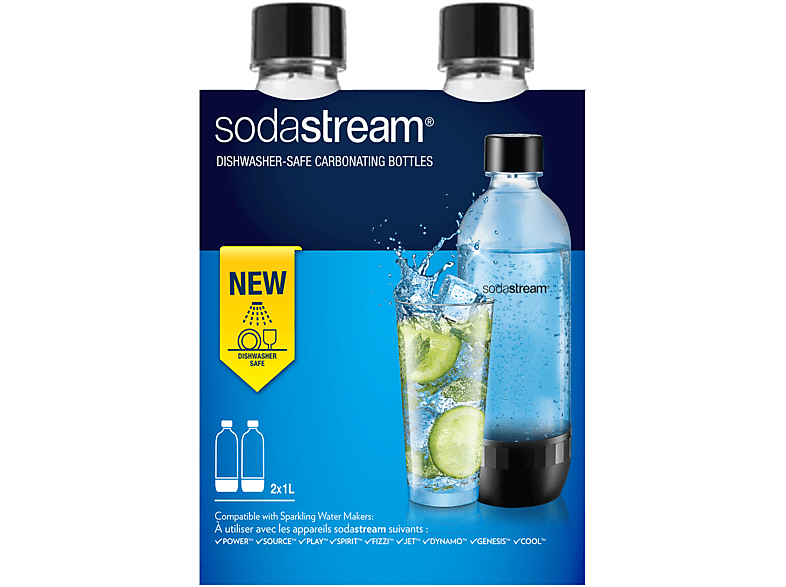 Kit Bottiglie Sodastream Bipack Classic 1Lt Lavast