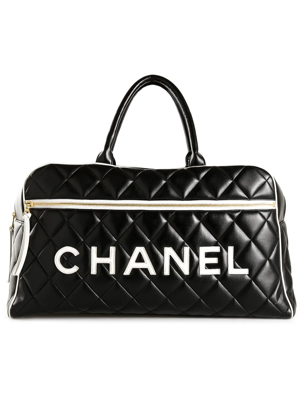 CHANEL Pre-Owned quilted bowler bag - Nero