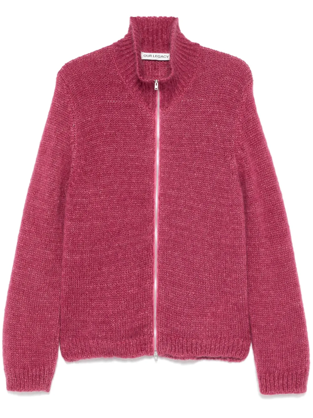 OUR LEGACY Cardigan Float Funnel - Rosa