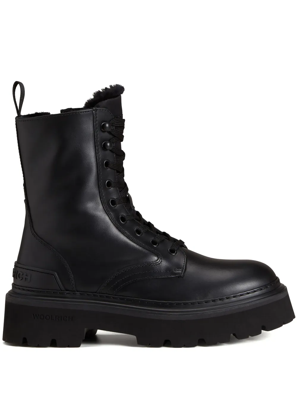 Woolrich W's Logger combat boots - Nero