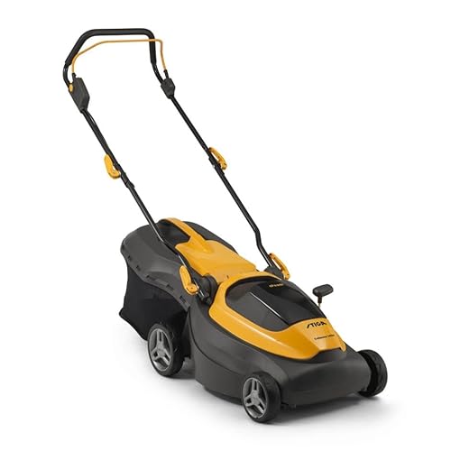 Stiga Kit Per Tosaerba A Batteria, 140E, Cestello Da 40 L, Con 2 Batterie Da 20 V (4 Ah) E Caricabatterie, Max. 350 M²