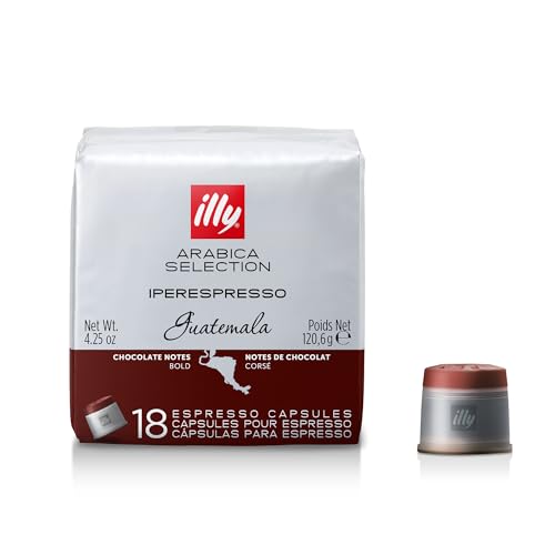 Illy Caffè Iperespresso Arabica Selection Guatemala, Pacco Da 18 Capsule