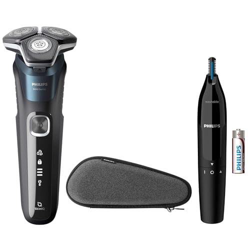 Philips S5889 - Rasoio Elettrico Lama In Acciaio Ricaricabile
