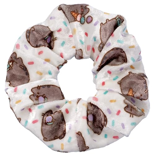 Pusheen The Cat - Elastico Per Capelli Con Gelato Bianco