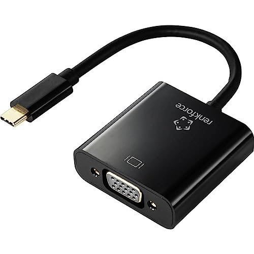 Renkforce Rf-4679564 Usb-C® / Vga Adattatore [1X Spina Usb-C® - 1X Presa Vga] Nero 10.00 Cm