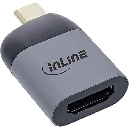 Inline® Convertitore Usb Di Tipo C A Presa Hdmi (Dp Alt Mode), 4K2K