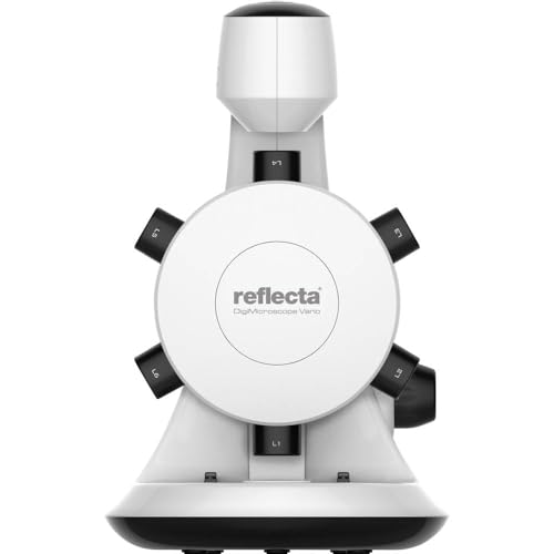 Reflecta Microscopio Digitale Vario Con Connessione Usb Zoom 100X-600X Bianco