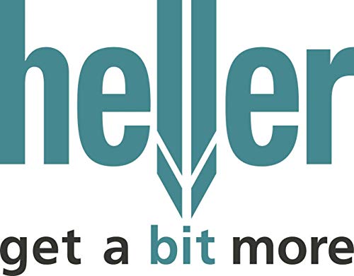 Heller Heller 29384 6 - Punta Elicoidale Per Metallo Hss, 19 Pezzi, Codolo Cilindrico Din 338, 1 Set