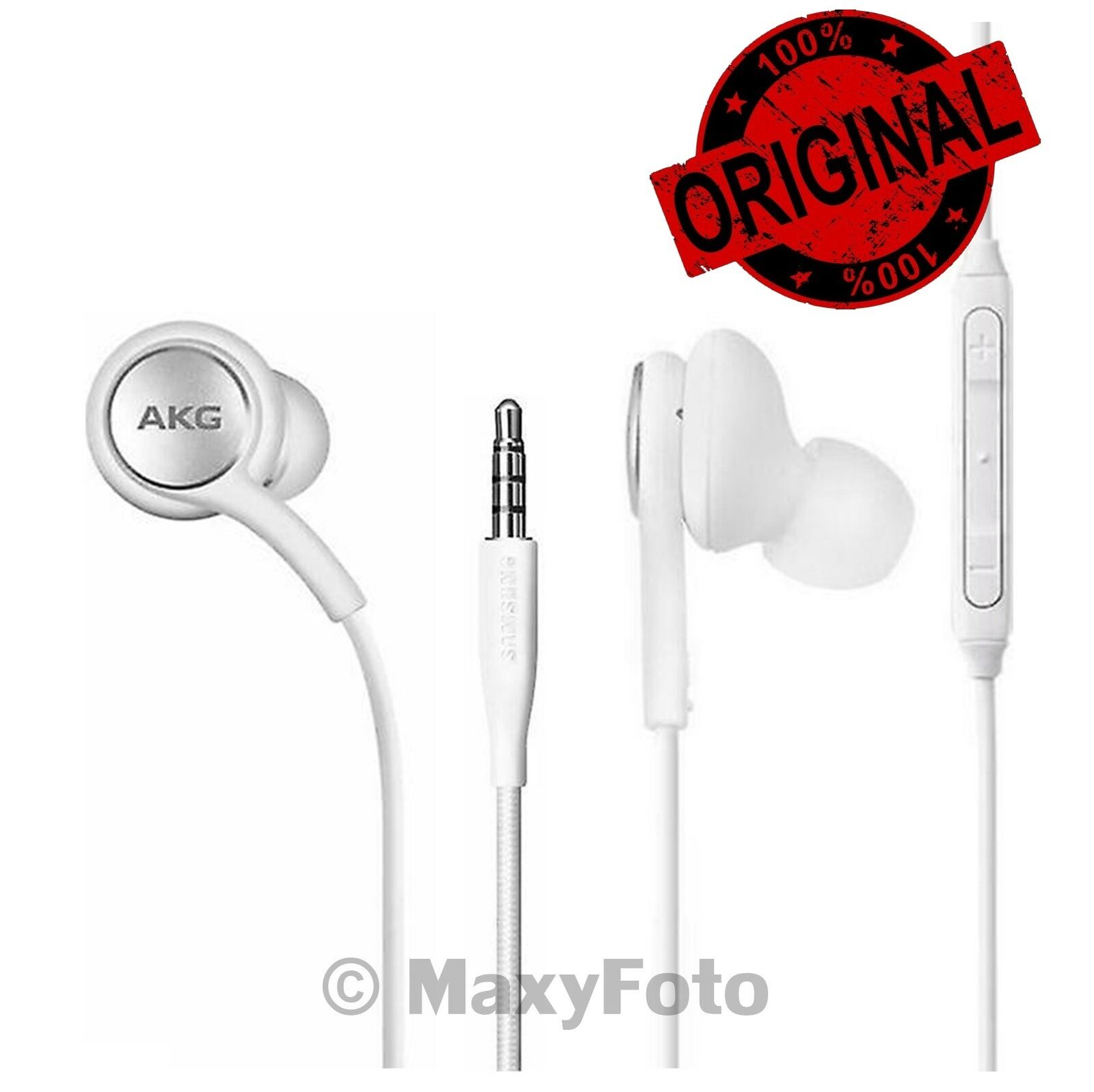 SAMSUNG AURICOLARE ORIGINAL Tuned by AKG STEREO IN-EAR EO-IG955 WHITE 78CFD5A