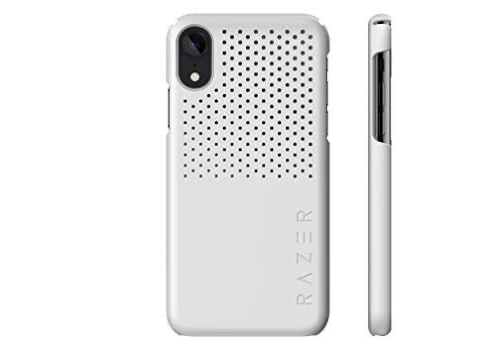(TG. Slim) Razer Arctech Slim Custodia per iPhone XR, Bianco (Mercury/White) - N