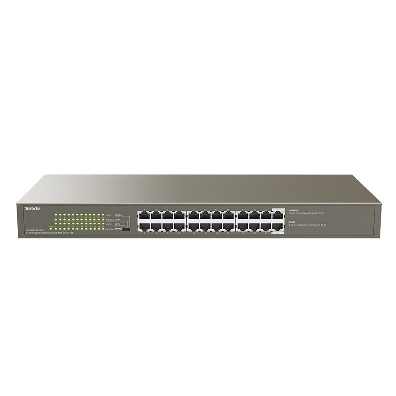 Switch PoE Switch 24 porte Gbit rack mount PoE Tenda- Business