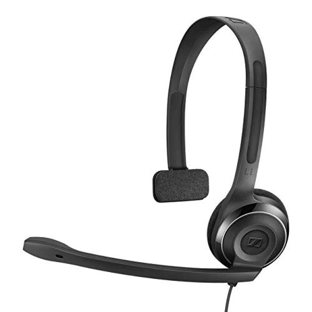 (TG. SD) Sennheiser PC7 Cuffia monoaurale microfonica PC USB - NUOVO