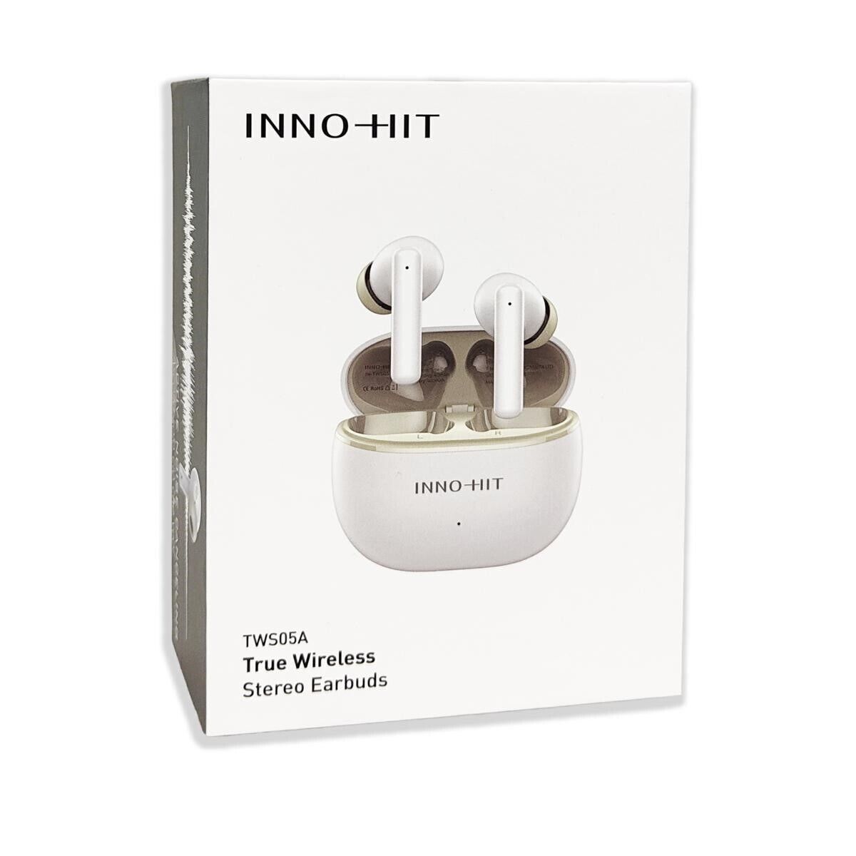 INNOHIT CUFFIE SMARTPOD CON ENC ANC SMART TOUCH E GAME MODE WHITE