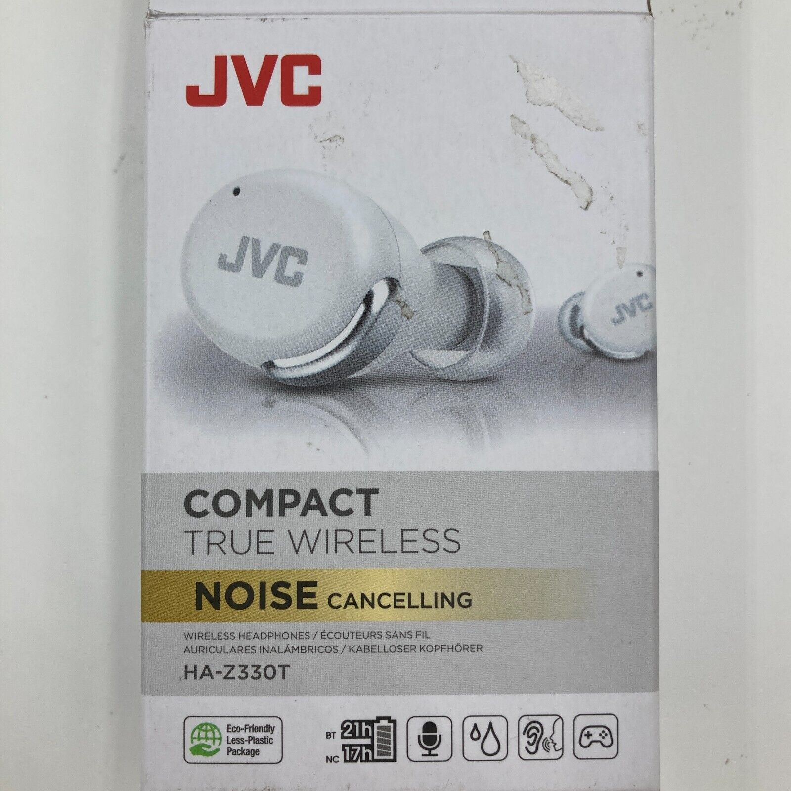 Auricolari Bluetooth compatti JVC con cancellazione attiva del rumore. 196323
