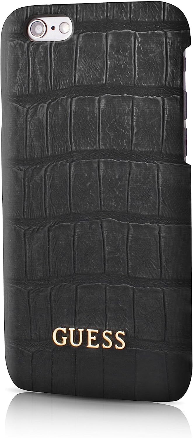 Guess guhcp6mcobk Croco Raccolta in Microfibra Cover Rigida per Apple iPhone 6/6