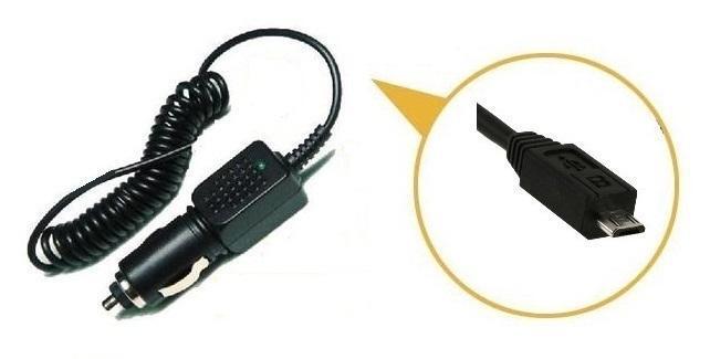 Caricabatteria Accendisigari Microusb ~ HTC Incredible S/ Hd7/ Legend (G6)